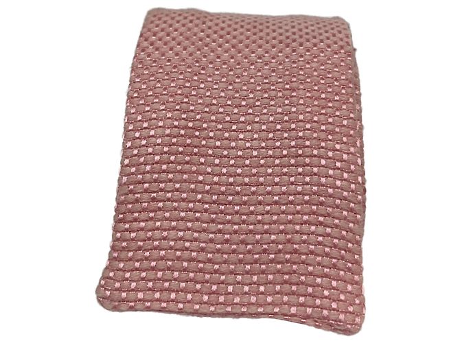 Cravate texturée en soie rose d'Acne Studios - vue 2