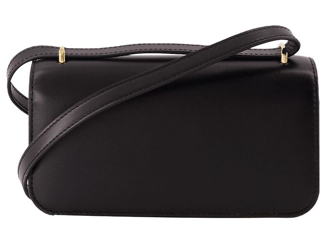 Borsa a spalla convertibile Eleanor Small - Tory Burch - Pelle - Nera - vista 3