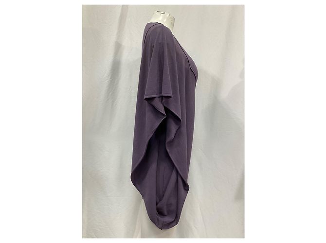Rick Owens Tunika-Bluse aus lila Viskose - Ansicht 14