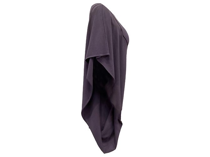 Rick Owens Tunika-Bluse aus lila Viskose - Ansicht 5