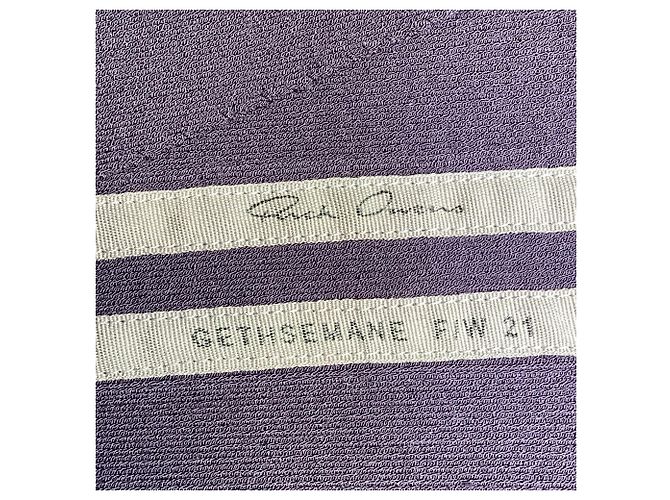 Rick Owens Tunika-Bluse aus lila Viskose - Ansicht 7