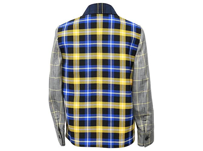 Blazer a quadri multicolore in cotone Joseph Patchwork - vista 3