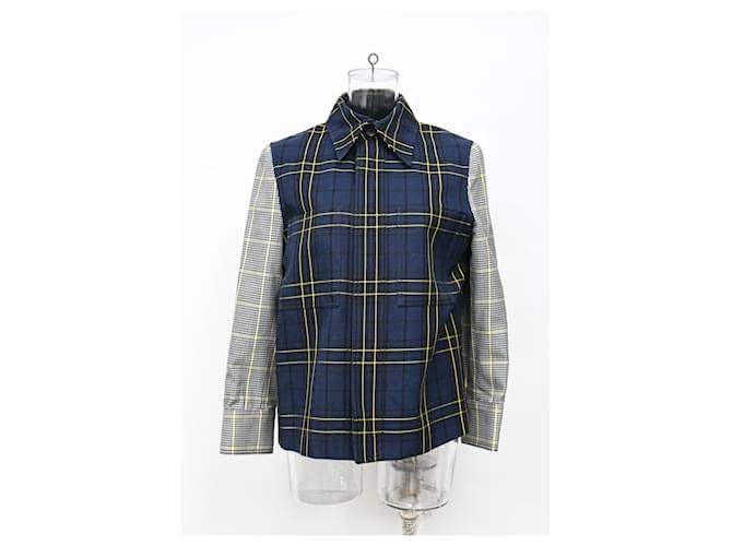 Blazer a quadri multicolore in cotone Joseph Patchwork - vista 6