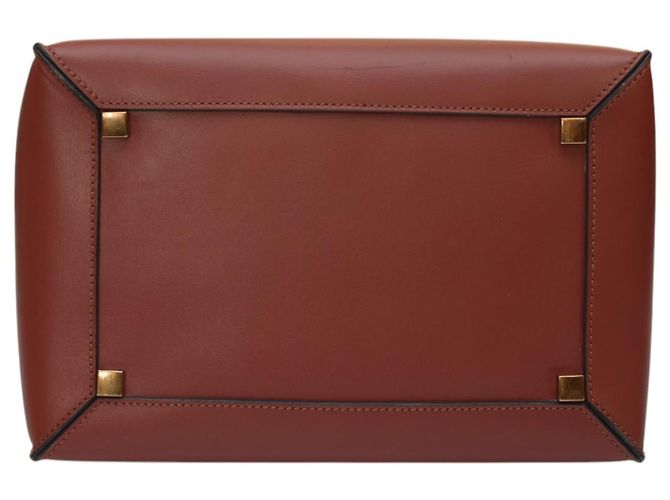 Bolsa de ombro em couro de bezerro BOYY Devon 21 com fivela decorativa. Marrom - vista 6