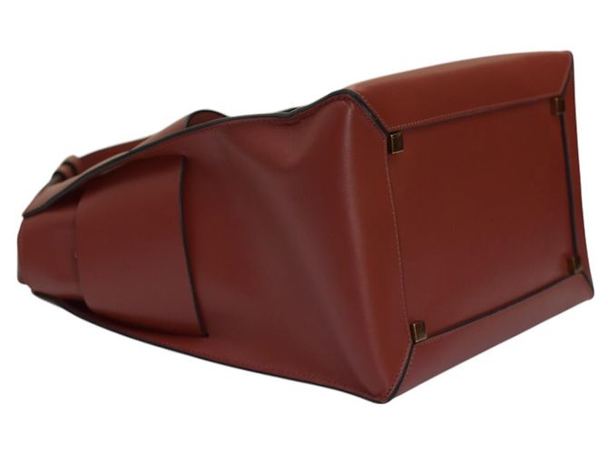 Bolsa de ombro em couro de bezerro BOYY Devon 21 com fivela decorativa. Marrom - vista 7