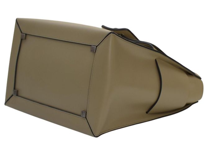Bolsa de ombro em couro de bezerro BOYY Devon 21 com fivela decorativa. Cinza - vista 4
