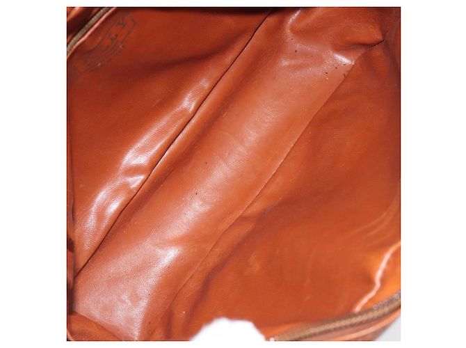 Borsa a Spalla BALLY in Pelle PVC Marrone Oro Auth BA1680 D'oro - vista 11