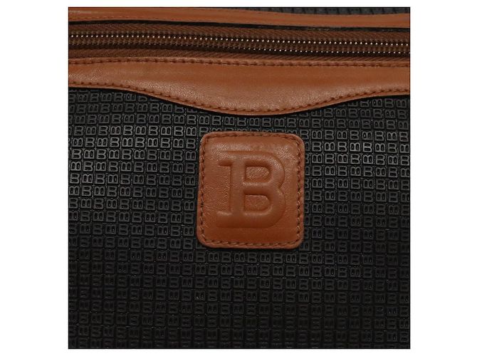 Borsa a Spalla BALLY in Pelle PVC Marrone Oro Auth BA1680 D'oro - vista 17