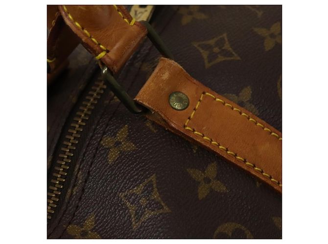 LOUIS VUITTON Monogram Keepall Bandouliere 60 Borsa Boston M41412 LV Auth ti3031 Monogramma - vista 10