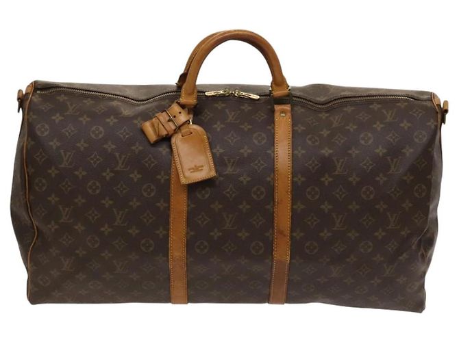 LOUIS VUITTON Monogram Keepall Bandouliere 60 Borsa Boston M41412 LV Auth ti3031 Monogramma - vista 13