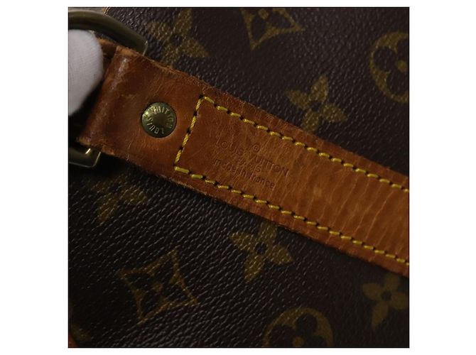 LOUIS VUITTON Monogram Keepall Bandouliere 60 Borsa Boston M41412 LV Auth ti3031 Monogramma - vista 17