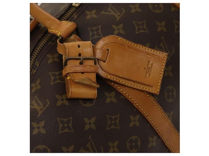 LOUIS VUITTON Monogram Keepall Bandouliere 60 Borsa Boston M41412 LV Auth ti3031 Monogramma - vista 18