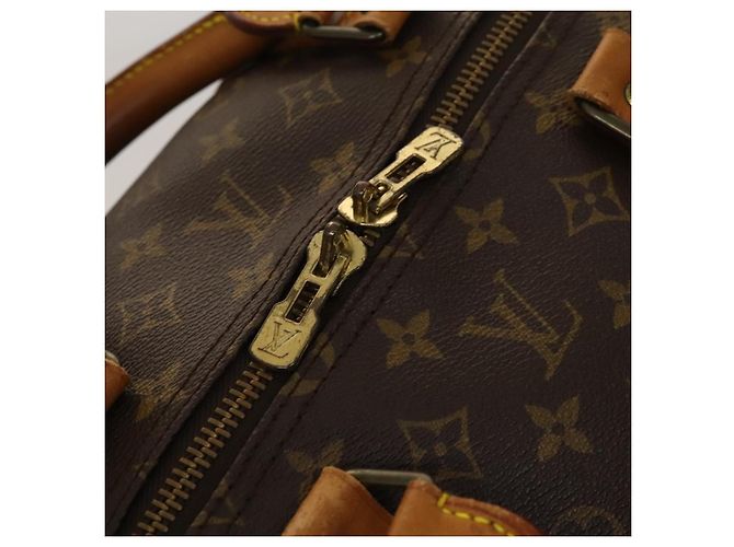 LOUIS VUITTON Monogram Keepall Bandouliere 60 Borsa Boston M41412 LV Auth ti3031 Monogramma - vista 19