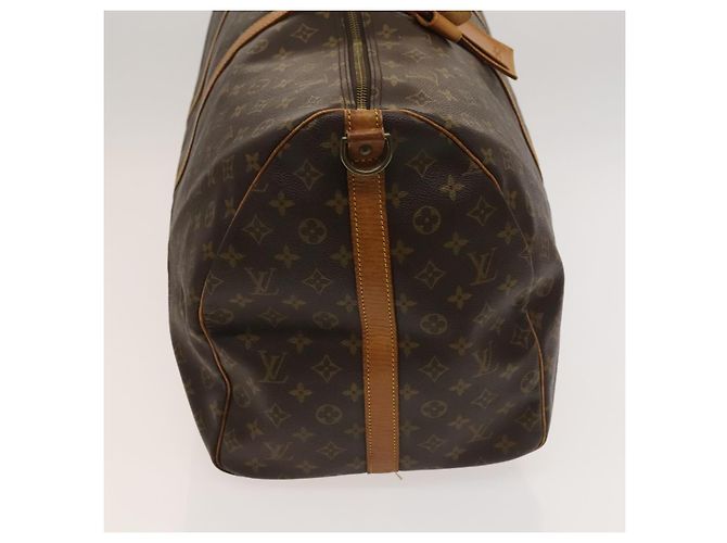 LOUIS VUITTON Monogram Keepall Bandouliere 60 Borsa Boston M41412 LV Auth ti3031 Monogramma - vista 4