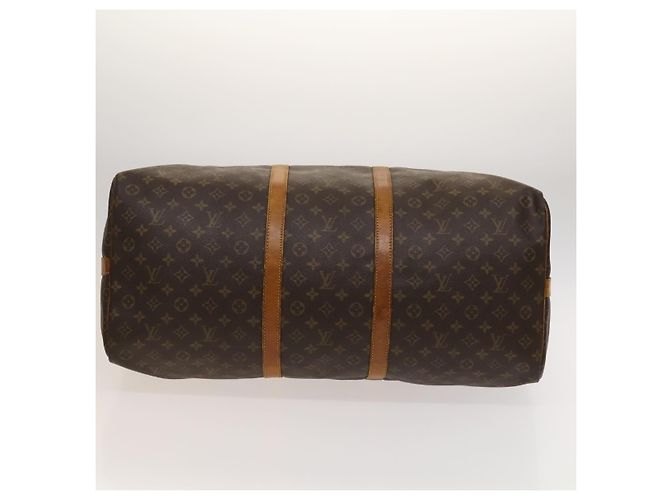 LOUIS VUITTON Monogram Keepall Bandouliere 60 Borsa Boston M41412 LV Auth ti3031 Monogramma - vista 5