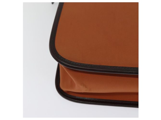 Bolsa de mão BURBERRY em nylon 2 vias marrom prata autêntica bs25146 - vista 15