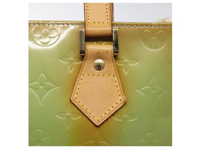 LOUIS VUITTON Monogram Vernis Borsa a Mano Houston Blu Baby M91005 LV Auth ar13496 Blu chiaro - vista 10