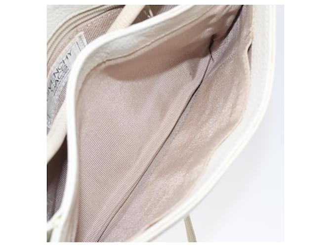 Borsa a spalla GIVENCHY in pelle bianca e oro Auth BA1549 Bianco D'oro - vista 22