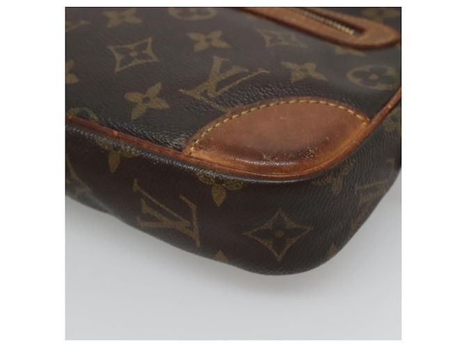 LOUIS VUITTON Monogram Marly Dragonne GM Borsa Clutch M51825 LV Auth 122515 Monogramma - vista 14