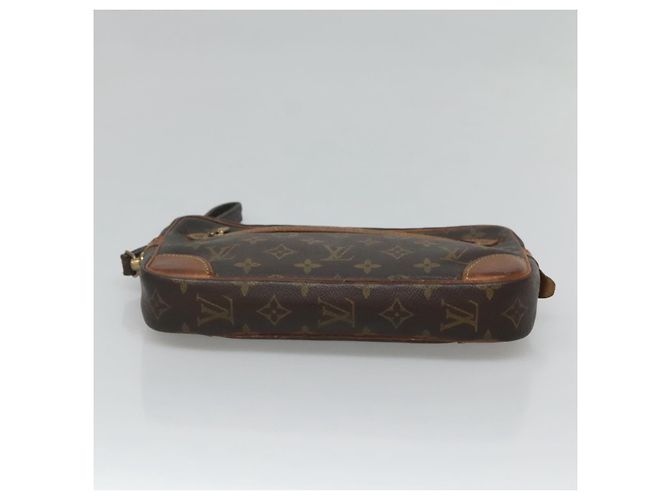 LOUIS VUITTON Monogram Marly Dragonne GM Borsa Clutch M51825 LV Auth 122515 Monogramma - vista 5
