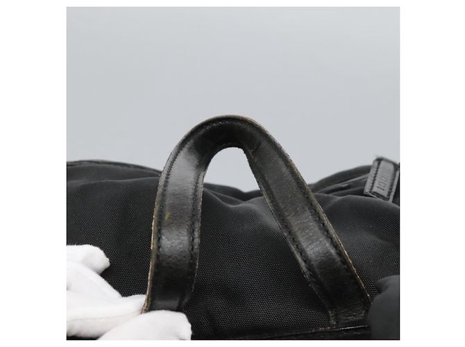 Zaino GUCCI in nylon nero Auth 117288 - vista 15