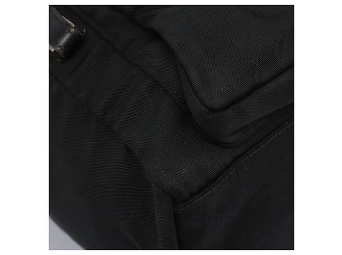 Zaino GUCCI in nylon nero Auth 117288 - vista 18