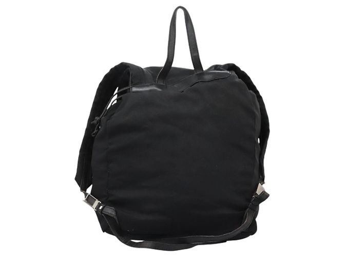 Zaino GUCCI in nylon nero Auth 117288 - vista 2