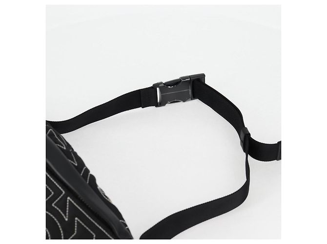 LOUIS VUITTON LV Bauchtasche Snow Discovery PM Tasche Nylon Schwarz M21427 Auth 116570SM - Ansicht 14
