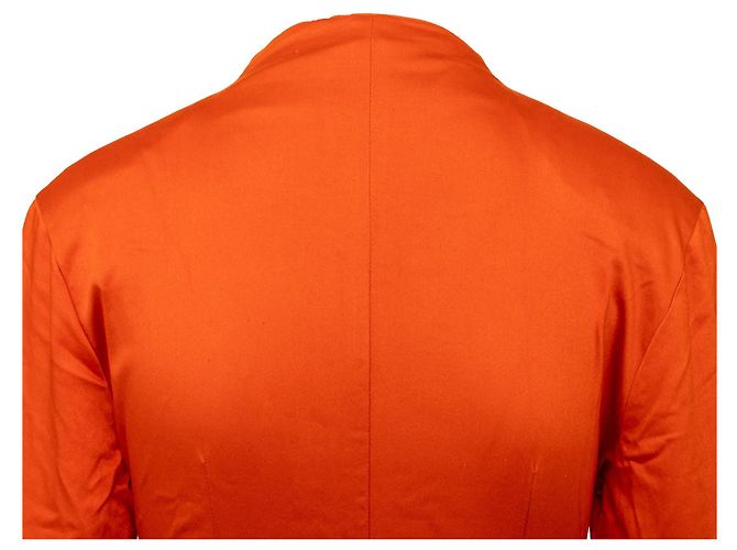 Gianni Versace Versus Mini Kleid mit Reißverschluss Orange - Ansicht 4