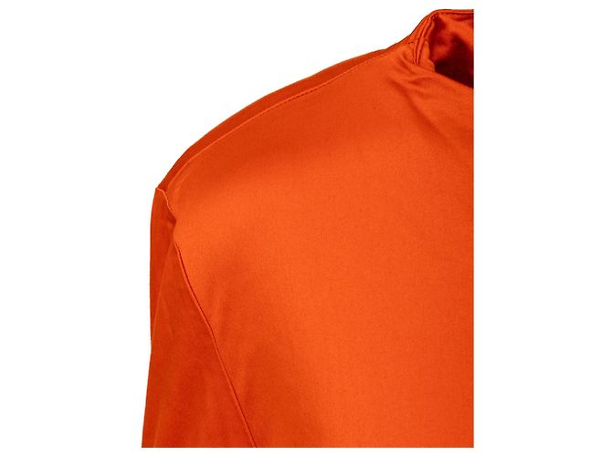 Gianni Versace Versus Mini Kleid mit Reißverschluss Orange - Ansicht 8