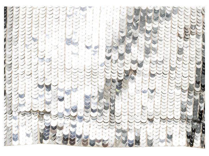 Autre Marque Mini falda de lentejuelas Future Classics Blanco roto - vista 6