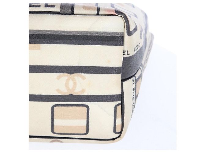 Borsa a spalla in pelle stampata Chanel - anni 2000 Multicolore - vista 6
