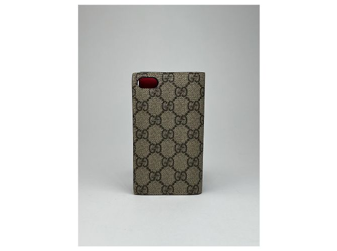 Ophidia Custodia per iPhone vintage Gucci Grigio - vista 10