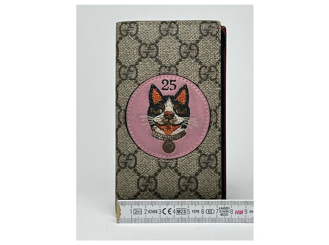 Ophidia Custodia per iPhone vintage Gucci Grigio - vista 2