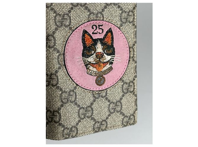 Ophidia Custodia per iPhone vintage Gucci Grigio - vista 3