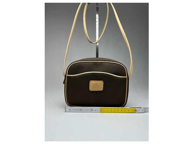 Vintage Courreges Tasche schwarz braun - Ansicht 15