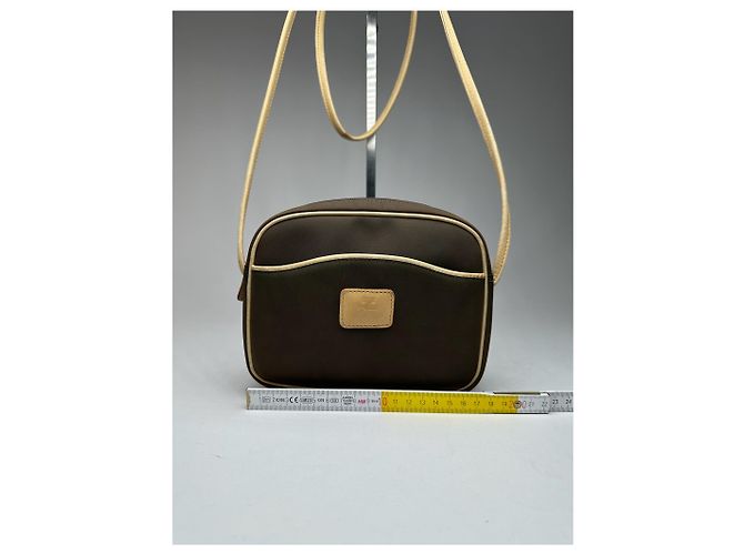 Vintage Courreges Tasche schwarz braun - Ansicht 2
