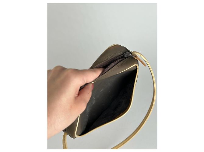 Vintage Courreges Tasche schwarz braun - Ansicht 6