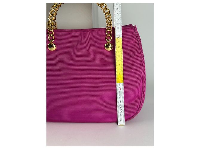 Vintage Givenchy Tasche rosa Lila - Ansicht 13