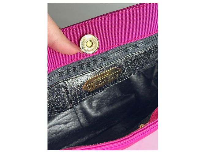 Vintage Givenchy Tasche rosa Lila - Ansicht 6