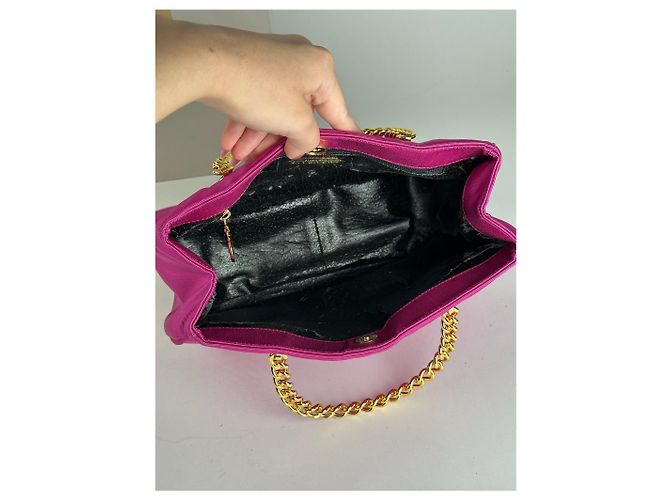 Vintage Givenchy Tasche rosa Lila - Ansicht 8