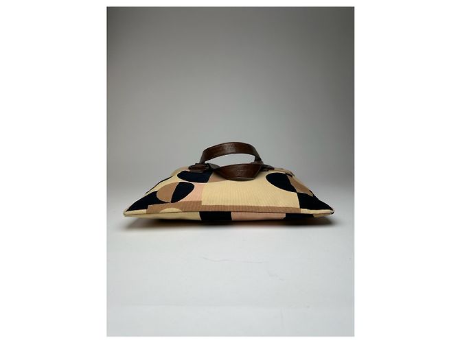 Vintage Marni Canvas Tasche mehrfarbig Mehrfarben - Ansicht 10