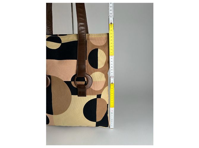 Vintage Marni Canvas Tasche mehrfarbig Mehrfarben - Ansicht 11