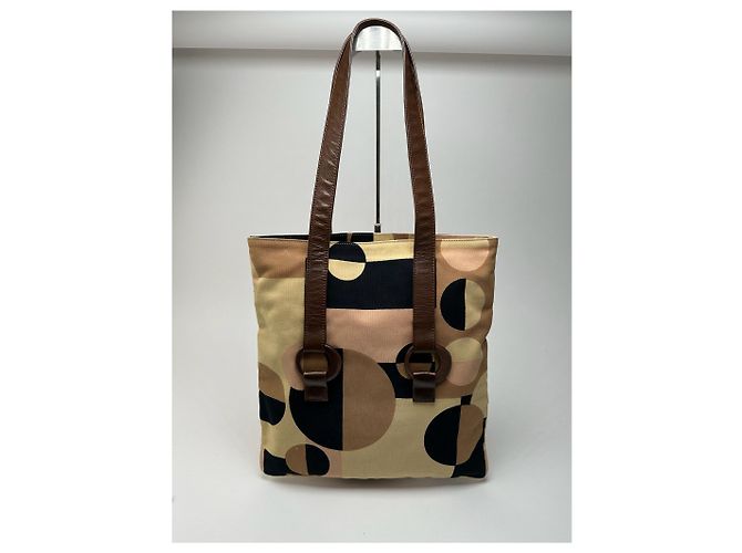 Vintage Marni Canvas Tasche mehrfarbig Mehrfarben - Ansicht 13