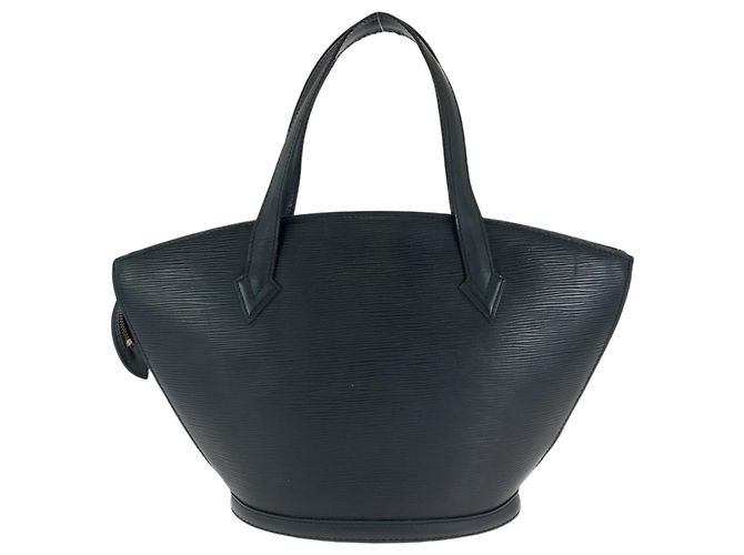 Borsa Tote Epi Saint Jacques di Louis Vuitton Nero - vista 2