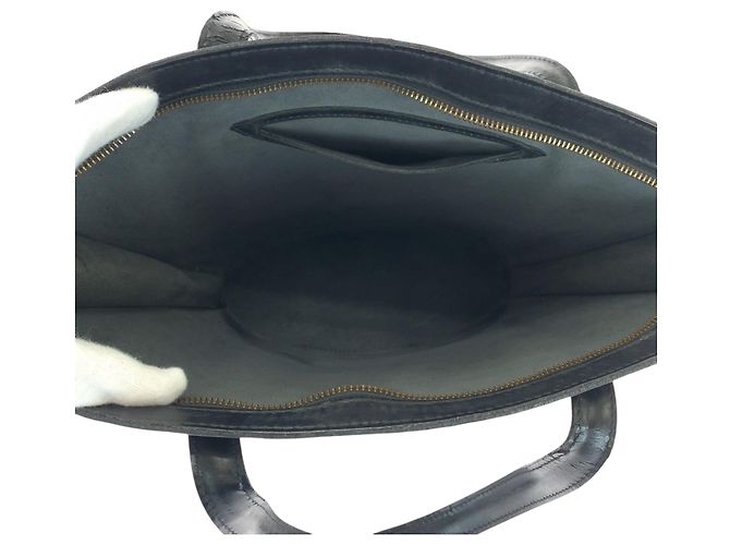 Borsa Tote Epi Saint Jacques di Louis Vuitton Nero - vista 9