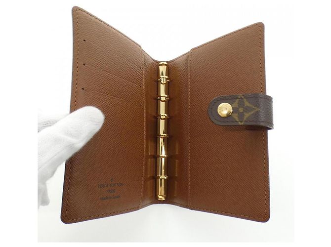 Organizer Agenda PM Monogram Louis Vuitton R20005 Marrone - vista 8