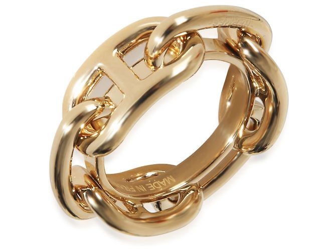 Goldplattierter Regate-Schalring von Hermès - Ansicht 3