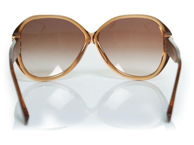 Gafas de sol oversize con glitter Soupcon de Louis Vuitton Castaño - vista 4