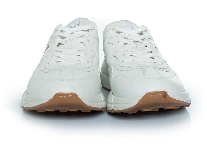 Sneakers Rhyton Gucci Worldwide Bianco - vista 5